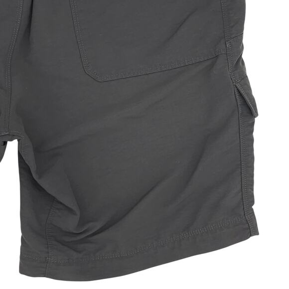 North Face Cargo Shorts Mens Large Gray Utility Pockets Outdoor Hiking Nylon - Picture 13 of 13